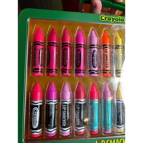 Vintage Y2K style lip smackers collectable crayola crayons tin best flavour - Picture 5 of 5